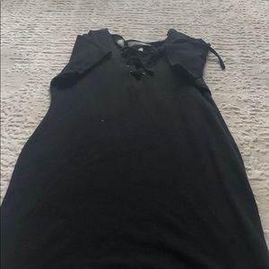Tie up dress